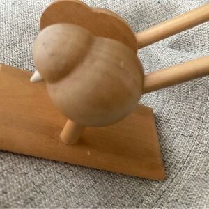Aarikka Finland vintage bird napkin holder